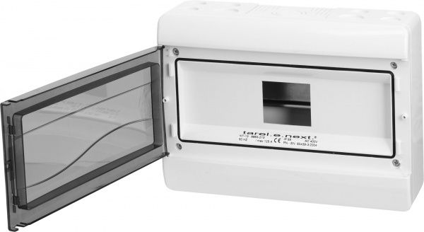 Щиток розподільчий 13 модульний однорядний  TAREL (NT) 1 ряд IP55 накладний 6663-213