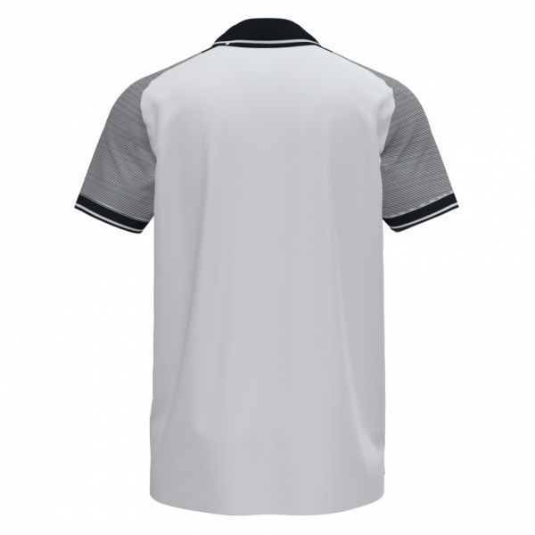 Поло Joma ESSENTIAL II POLO WHITE-BLACK S/S 101509.201 L білий