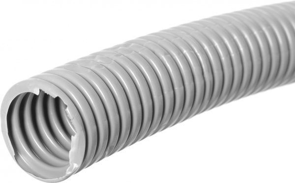 Труба гофрированная Контакт 25 мм с протяжкой ПВХ 100 м 