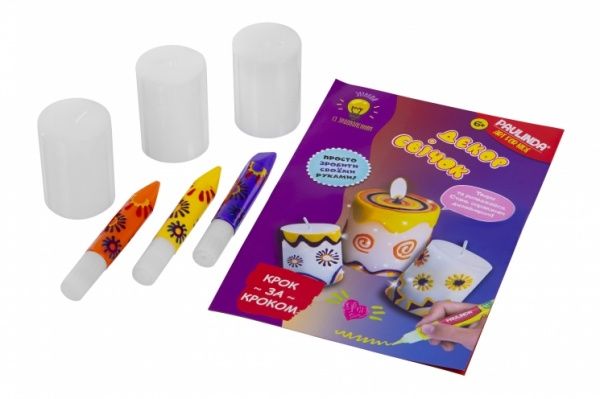 Набор для детского творчества Paulinda Light up with pleasure Декорирование свечей PL-899550