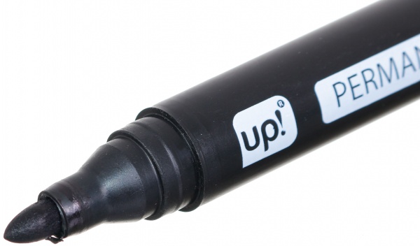 Маркер перманентный UP! (Underprice) Permanent Under Price 1-3 мм черный 