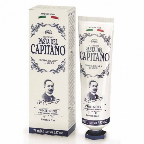 Зубная паста Pasta del Capitano 1905 Вайтенинг 75 мл
