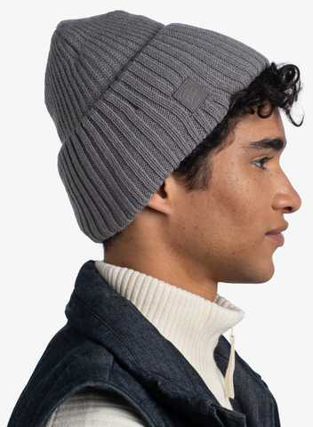 Шапка уні.  р.OS сірий BU 129694.938.10.00 KNITTED HAT Buff AW2223