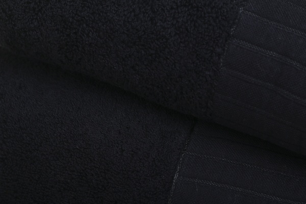 Полотенце Pelusa 70x140 см черный 