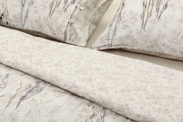 Комплект постільної білизни Amarante 2 бежевий Lameirinho 