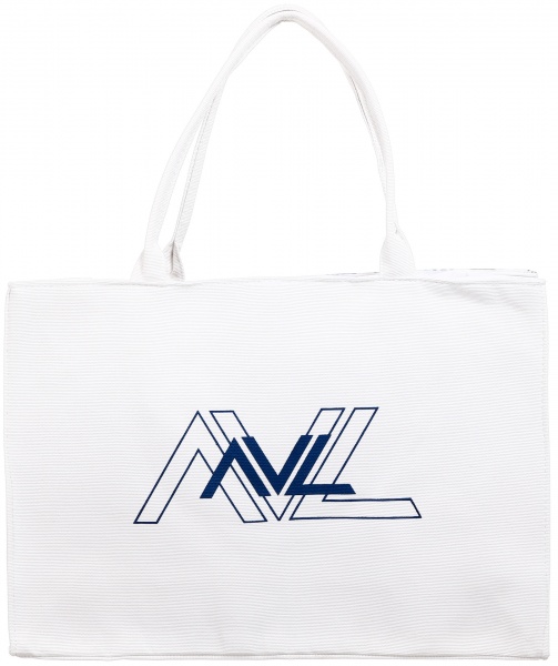Сумка пляжная AVL Visual 45x31x15 белый