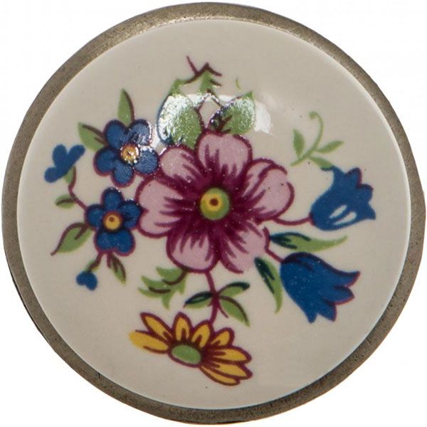 Мебельная ручка DG 191 AB/MLK латунь DC