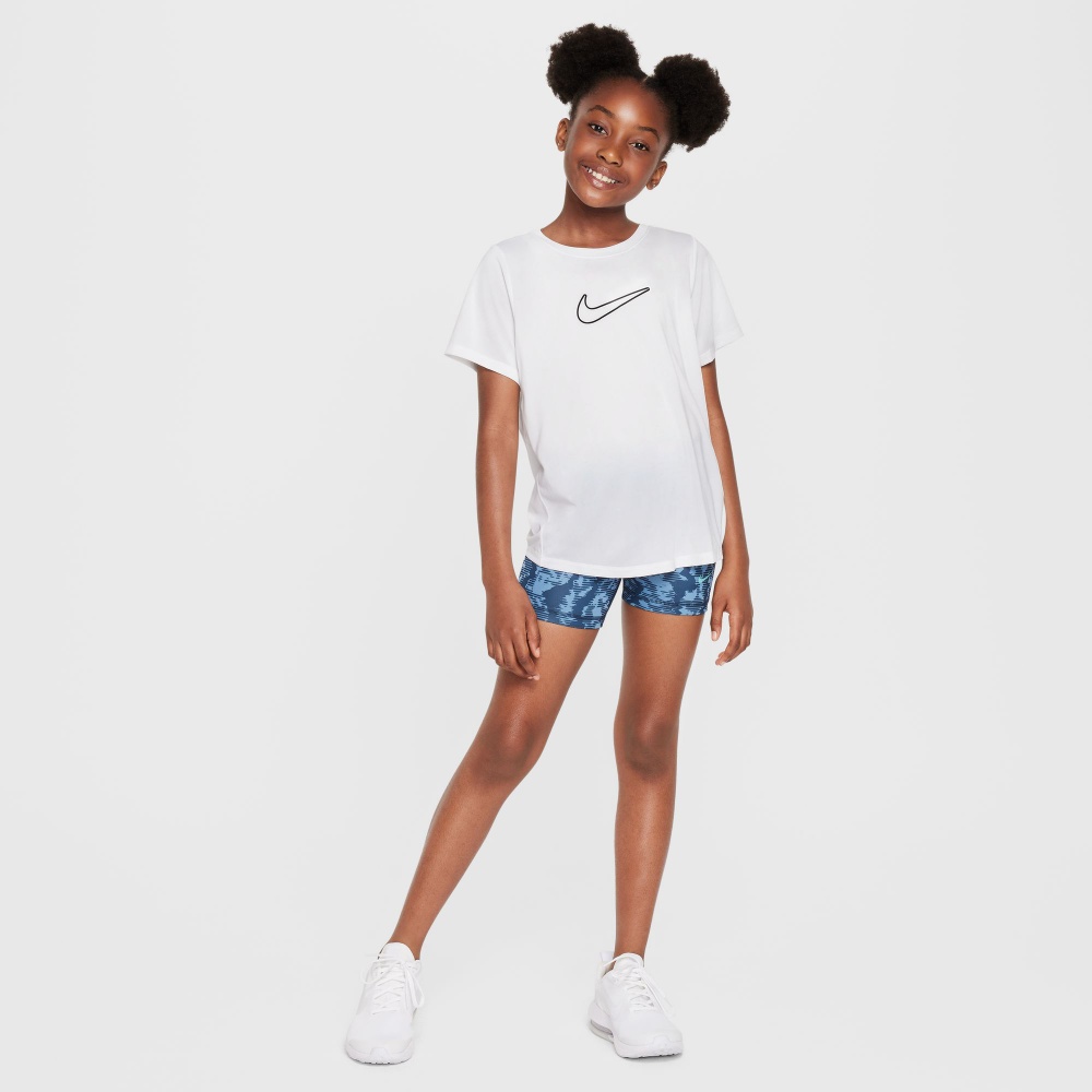 Футболка Nike G NK DF ONE STD SS TOP HBR FZ5600-100 р.M белый