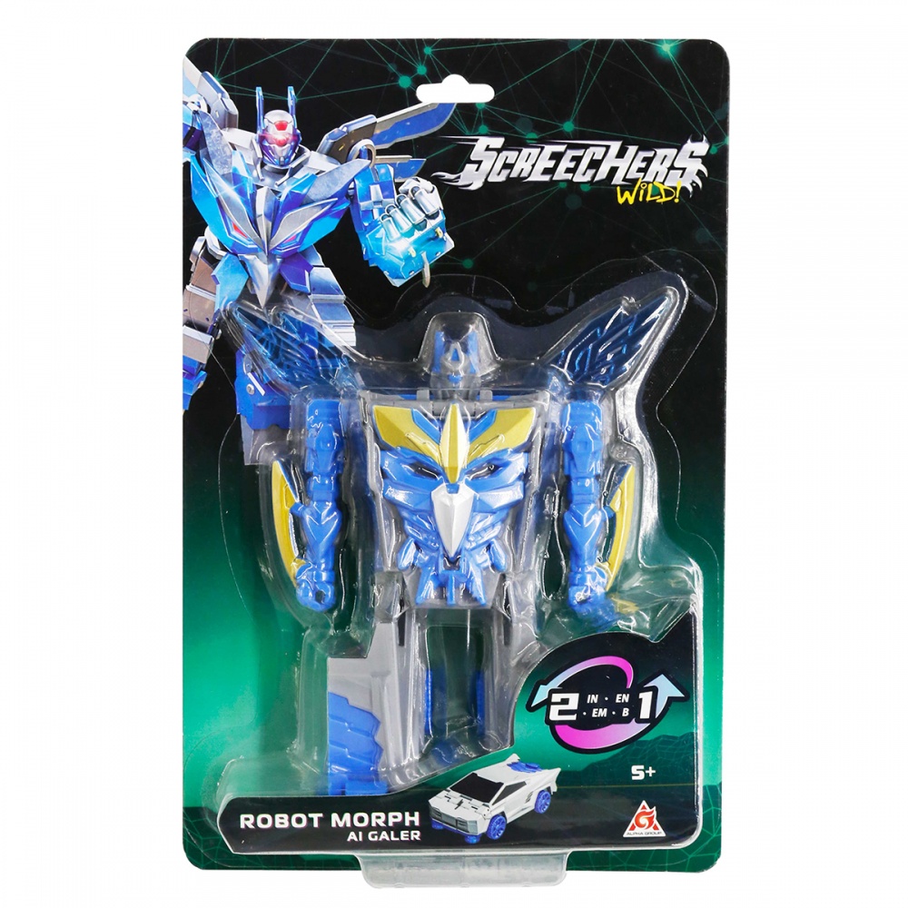 Робот-трансформер Alpha Group Screechers Wild! S5 Галер 1:32 EU686151