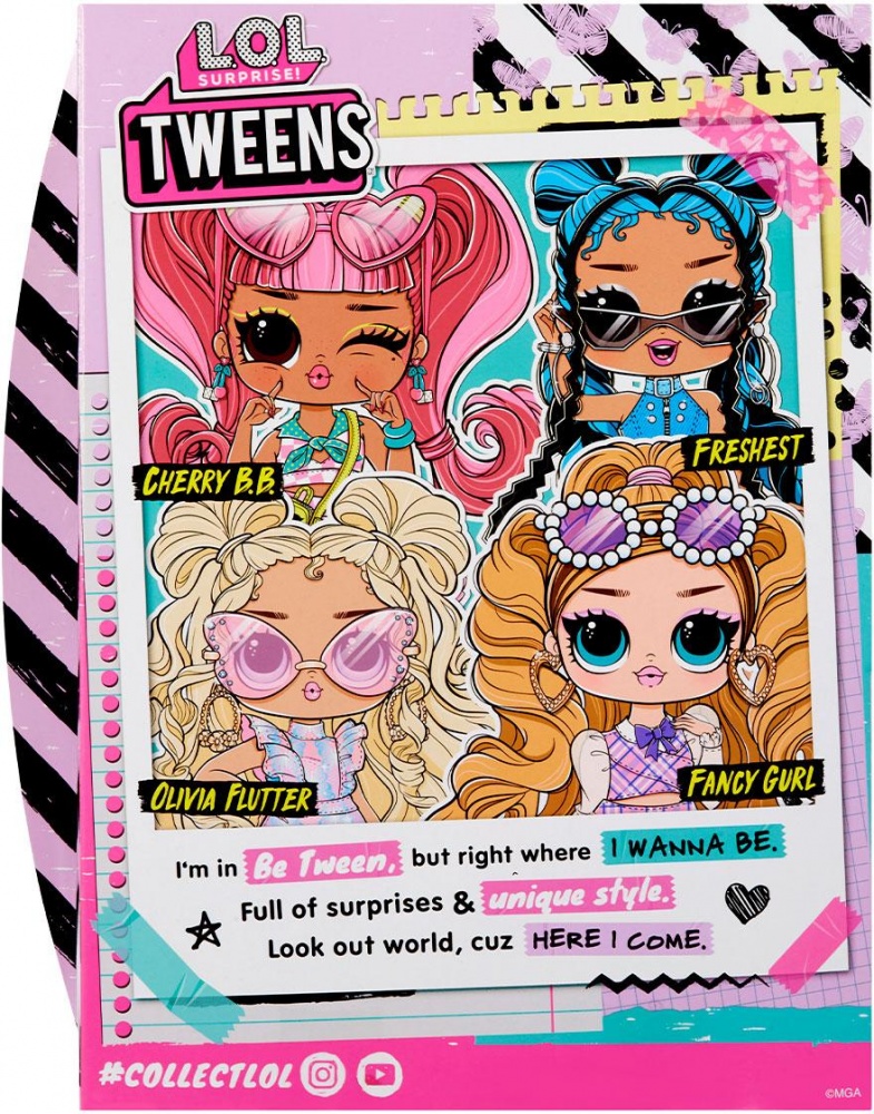 Ігровий набір MGA Entertainment з лялькою LOL Surprise! серії Tweens Core Олівія Флаттер 559412