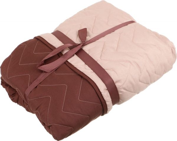 Покривало Білтекс Cappuccino 215x240 см UP! (Underprice) коричневий з бежевим 