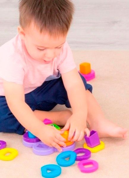 Розвиваюча іграшка Bebelino пазл квітка 58144