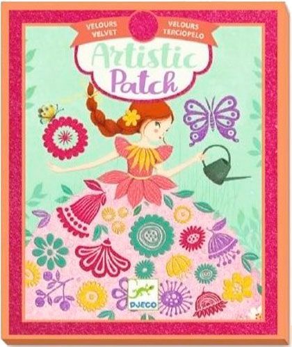 Набор для творчества Djeco Художественные патчи с вельветом Прекрасные девы DJ09468