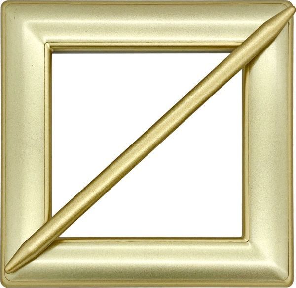 Декор Квадрат 150х150 мм золото V0001-3 MISLT