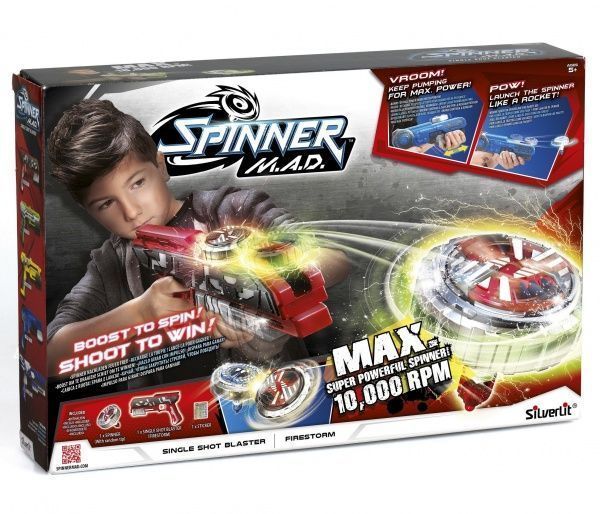 Игровой набор Spinner M.A.D. Бластер Огненный шторм 86301