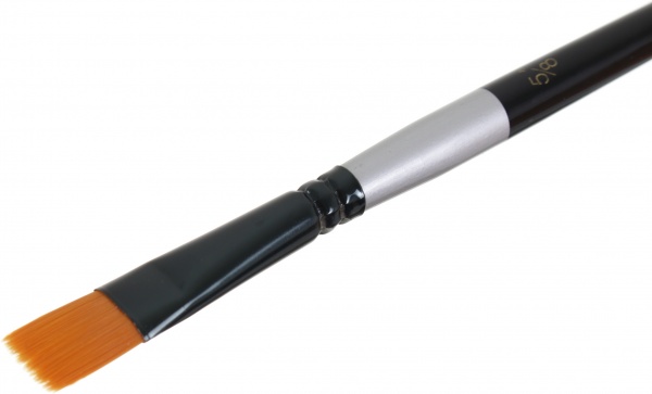 Набор кистей круглые и плоские 10 шт 