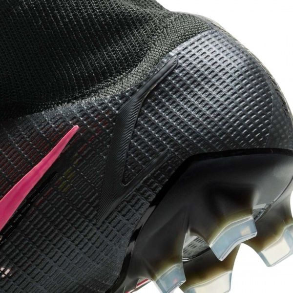 Бутсы Nike SUPERFLY 8 ELITE FG CV0958-090 р. US 7 черный