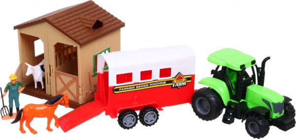 Ігровий набір Shantou х48 шт. ферма 60х37 см зелений JY301562