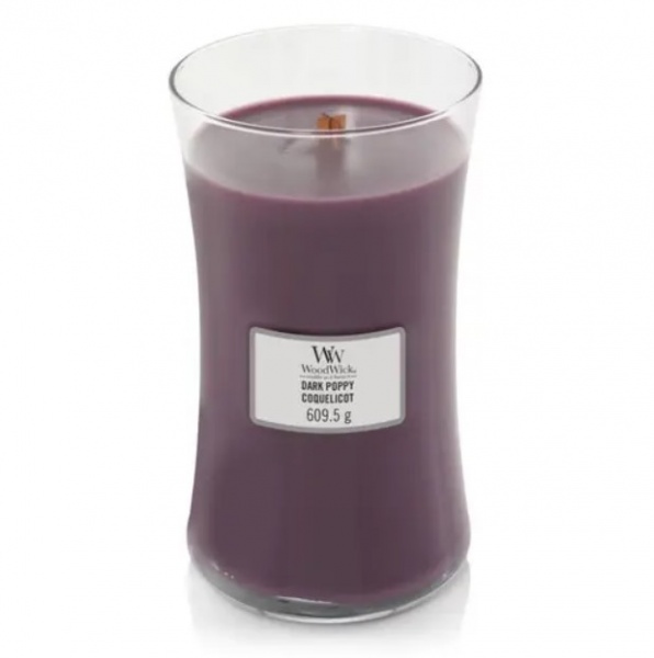 Свічка ароматична Woodwick Large Dark Poppy 609 г 