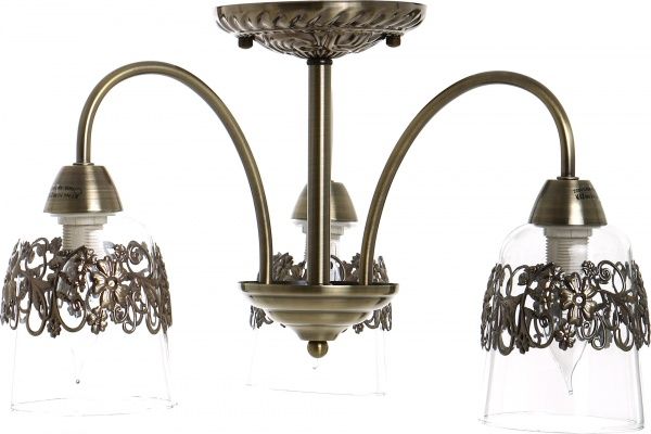 Люстра стельова Blitz 3x40 Вт E14 бронза 3119-43 