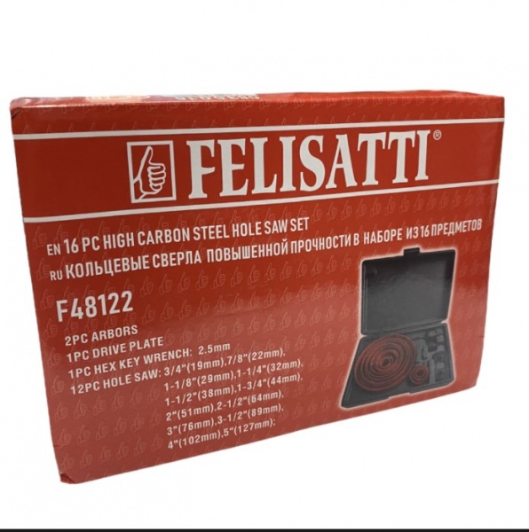 Набор коронок по дереву Felisatti F48122