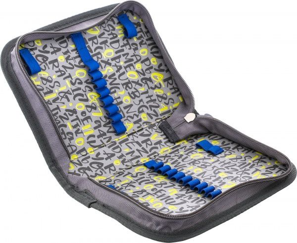 Пенал шкільний Робот 19,5x13x4 см різнокольоровий