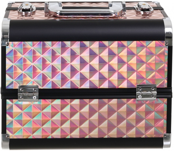 Кейс Visage чорний хамелеон 30,5х20,5х25 см CX2120 темний хамелеон 