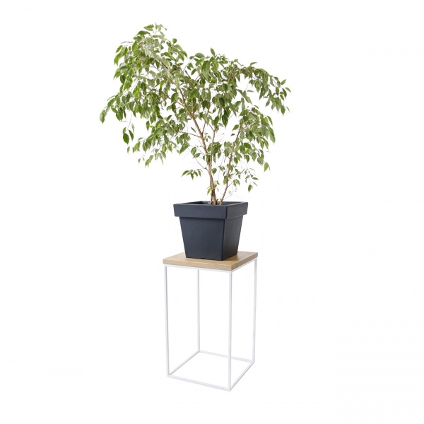 Подставка для цветов Vitan Юкка 30х30x50 см белый 