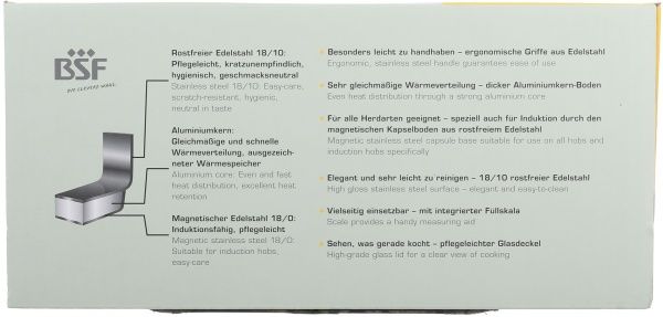 Кастрюля с крышкой Bordeaux 3 л 74012-200-0 BSF