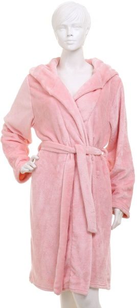 Халат Білтекc капюшон з вушками р. S рожевий 