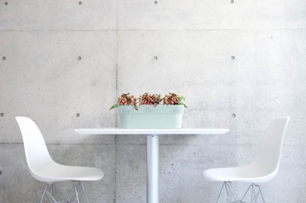 Горщик Lamela Белла 380 овальний м'ятний 