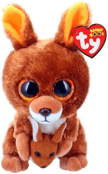 М'яка іграшка TY Beanie Boos 37226 Кенгуру 