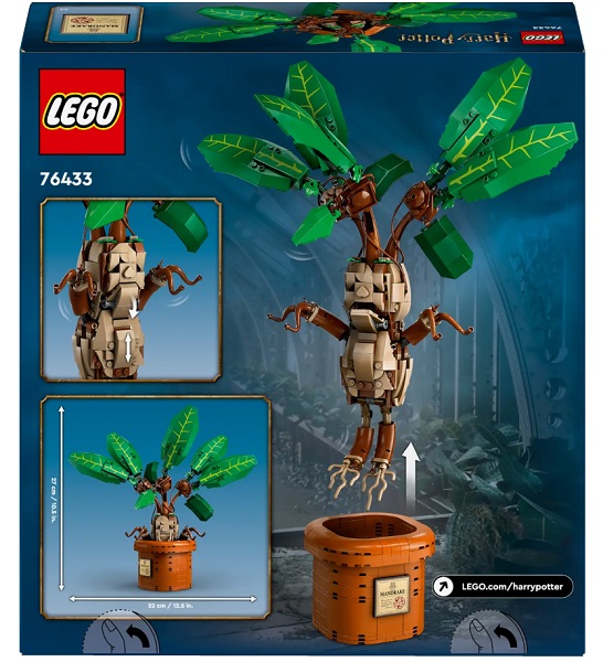 Конструктор LEGO Harry Potter Корінь мандрагори 76433