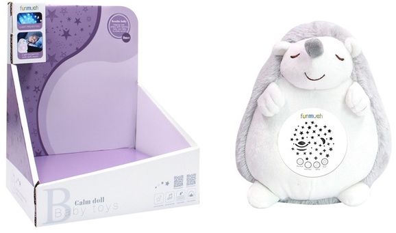 М'яка іграшка Funmuch Їжачок з проектором та музикою FM666-25