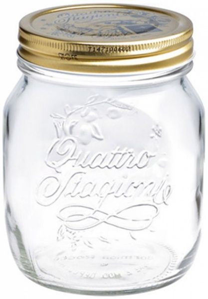 Банка с крышкой Quattro Stagioni 0,7 л 349760MQ2321991 Bormioli Rocco