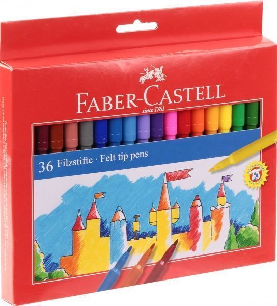 Фломастеры 554236 36 шт. Faber-Castell