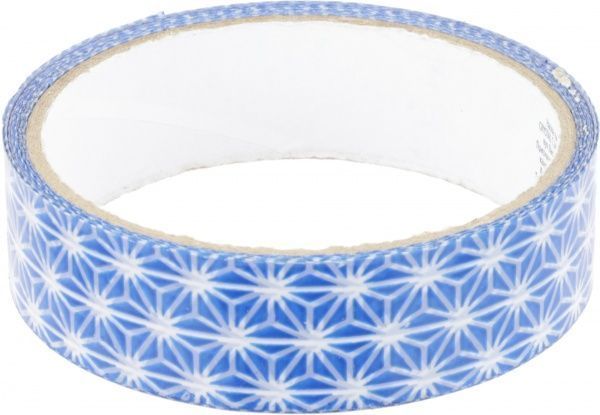 Декоративная клейкая лента Деко blue 24 мм 20 м  Crystal