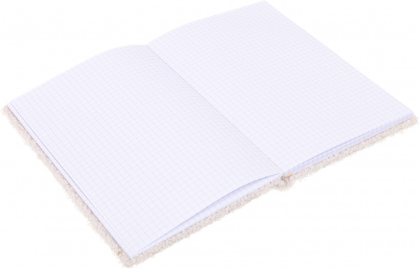 Книга для записей с маской для сна А5 молочный