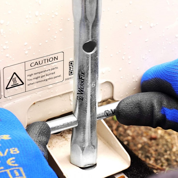 Набор ключей трубчатых WerkFix и вороток 8 шт 273004108