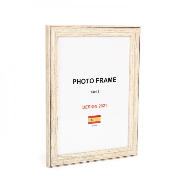 Рамка для фото 1 фото 13х18 см дерево світле 