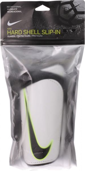 Щитки футбольные Nike NK MERC HRDSHL р. L белый SP2101-100