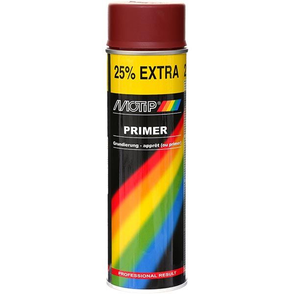 Аэрозоль-грунт MoTip красный 500 мл