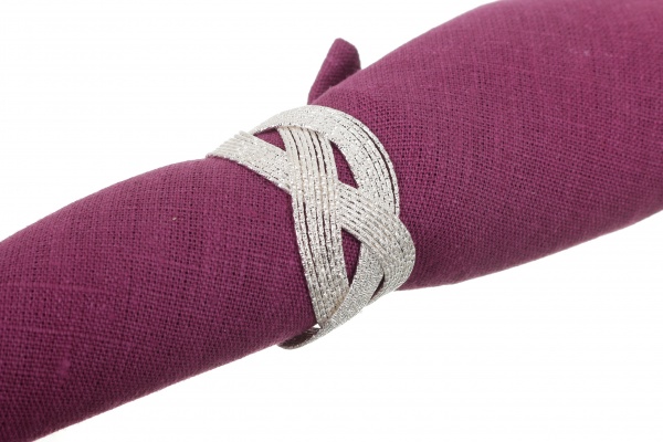 Набор колец для салфеток Silver Chic 6 шт