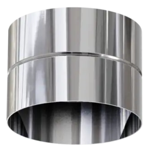 Перехідник димохідний 1 мм нерж Ф120 мм Versia-Lux