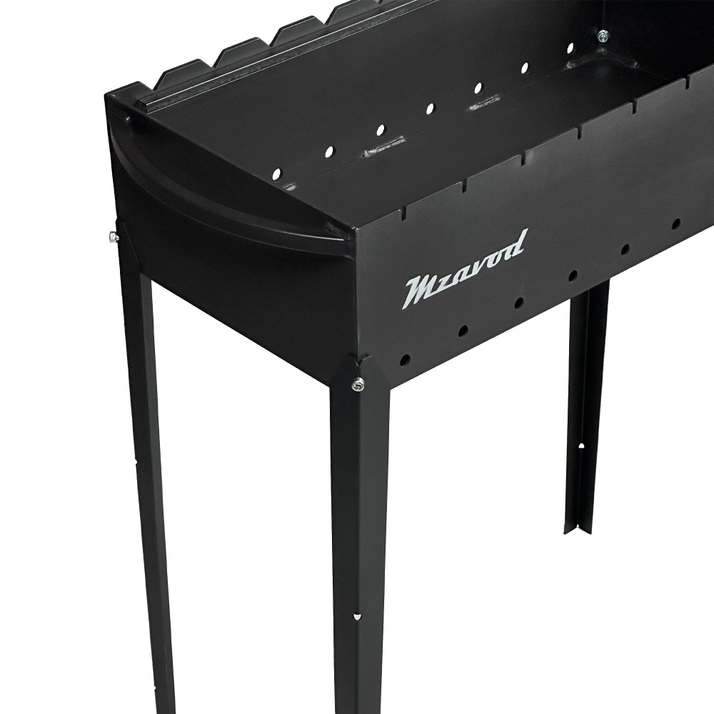 Мангал Metalzavod Эней на 9 шампуров 4 мм на ножках (MND9-4)