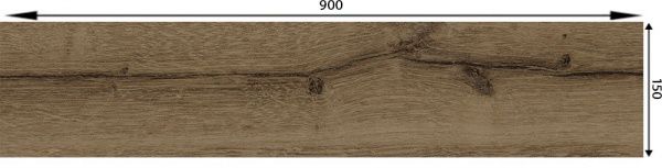 Плитка Golden Tile Skogen коричневий 947190 15x90 