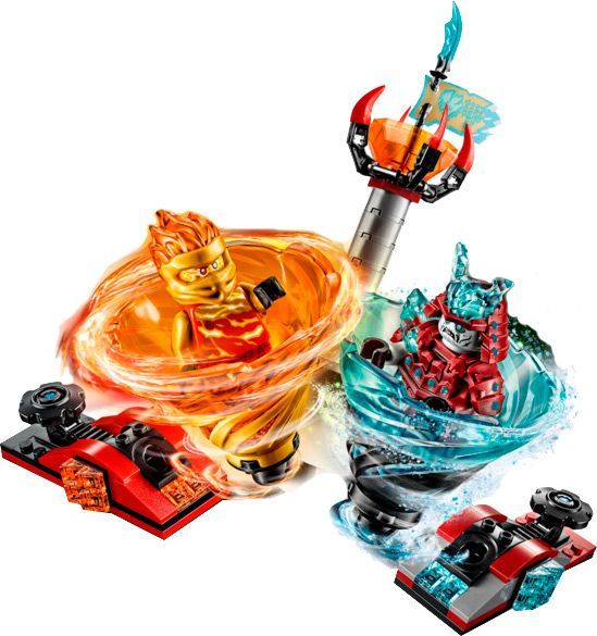 Конструктор LEGO Ninjago Удар спин-джитсу – Кай против Самурая 70684