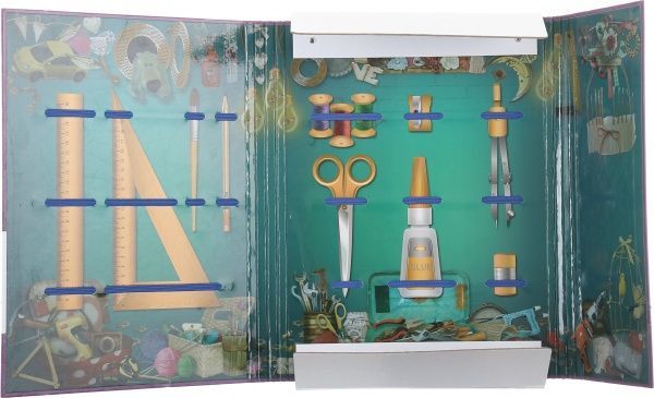 Папка для праці No prob Lama 25х32 на резинці фіолетова iTEM