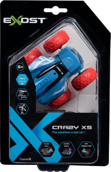 Автомобиль на р/у Silverlit Crazy XS голубой 1:34 20202-2