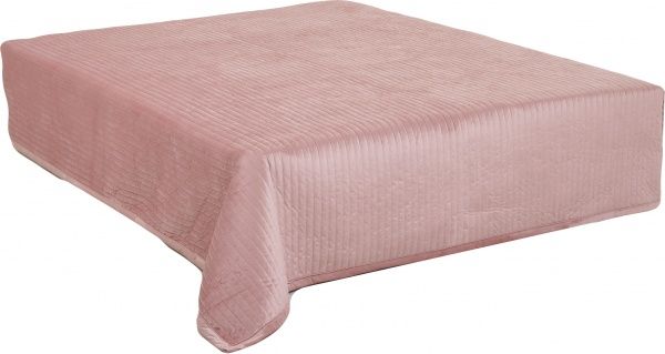 Покривало Dutch Velvet 230x260 см La Nuit рожевий 